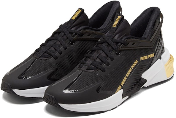 (Women) Puma Provoke XT FTR Moto 'Black Team Gold' 195269-01 Lookbook (Women) Puma Provoke XT FTR Moto 'Black Team Gold' 195269-01