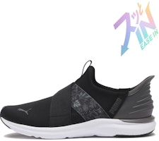 (Women) Puma Prowl 3 Ease In Black/Steel Gray 312384-03 (Women) Puma Prowl 3 Ease In Black/Steel Gray 312384-03