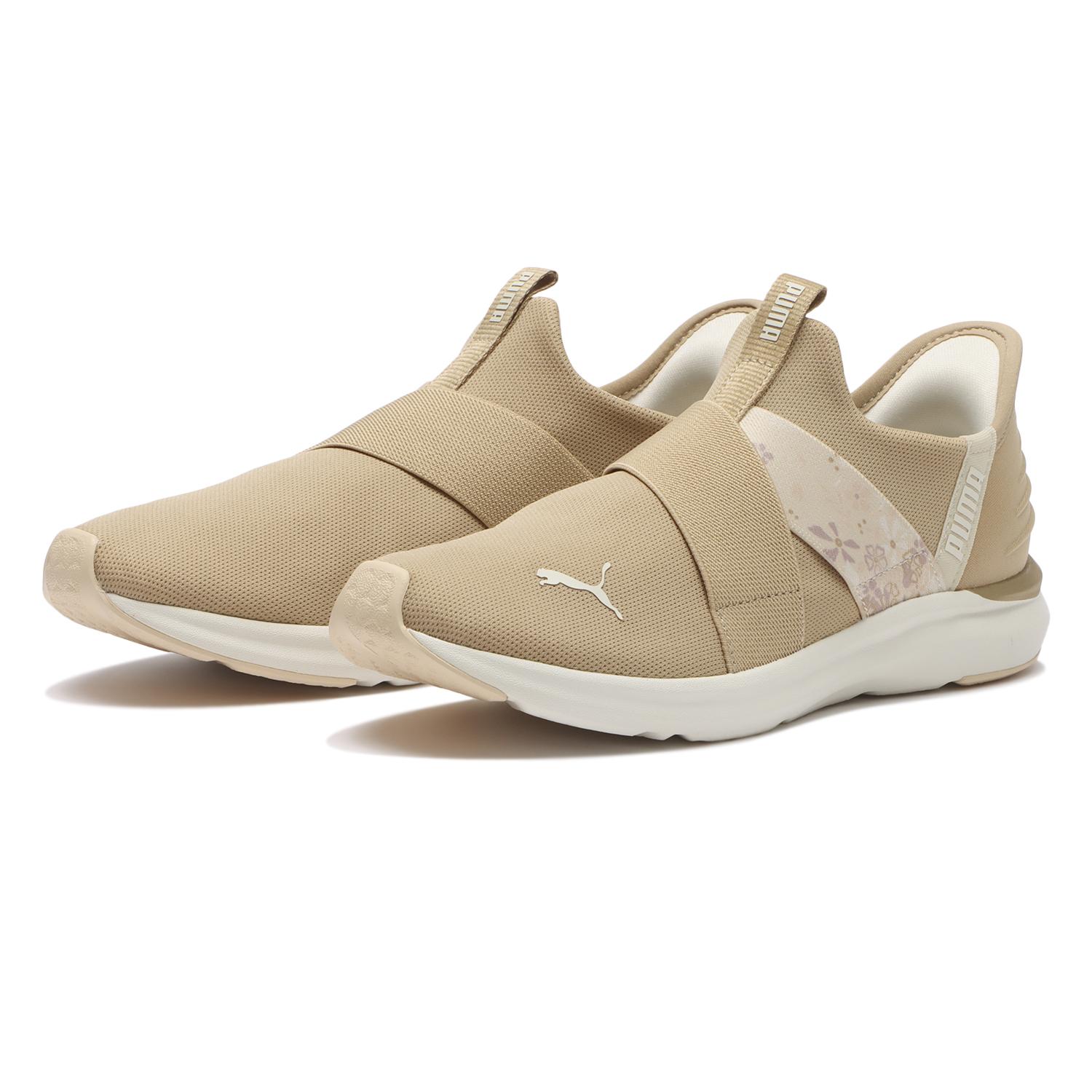 Lookbook (W) Puma Prowl 3 Ease Sand Dune Beige SGR FL Sepatu Olahraga Casual. 314269-02