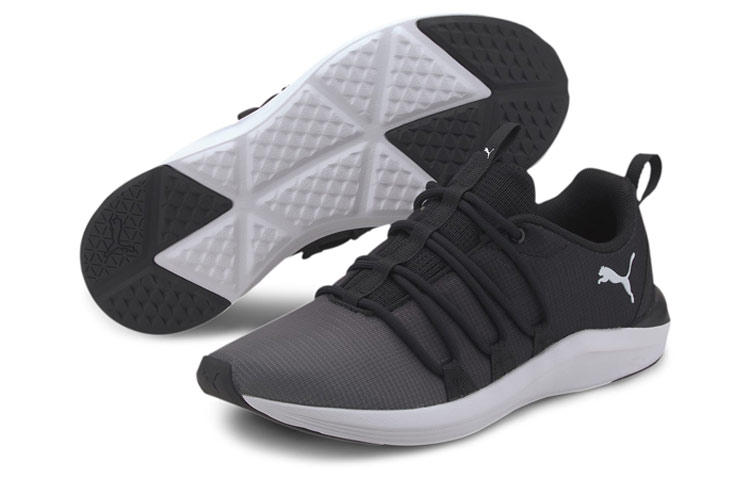 Lookbook Puma 鬥獸阿特法斯 防滑耐磨 低筒運動鞋 女款 黑灰