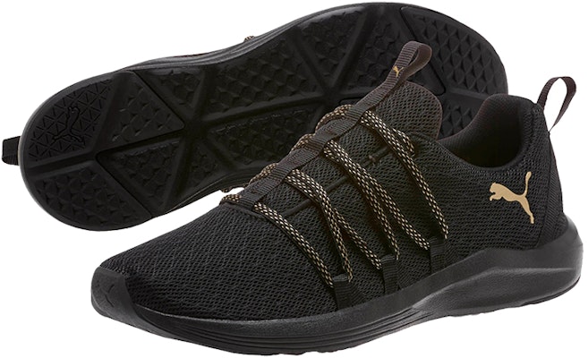 (Women) Puma Prowl Alt Knit Mesh Black/Yellow Low sneakers 190813-04 Order (Women) Puma Prowl Alt Knit Mesh Black/Yellow Low sneakers 190813-04