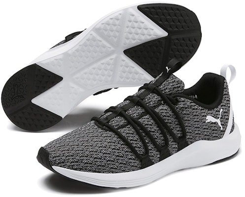 (Women) Puma Prowl Alt Neon Shoes Grey/White/Black 192635-02 Purchase (Women) Puma Prowl Alt Neon Shoes Grey/White/Black 192635-02