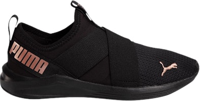 (Women) Puma Prowl Slip-On 'Black Rose Gold' 193078-03 (Women) Puma Prowl Slip-On 'Black Rose Gold' 193078-03