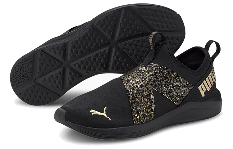 Lookbook (W) Puma Prowl Slip-On Metallic Scarpe da Corsa Basse Nero 194116-02