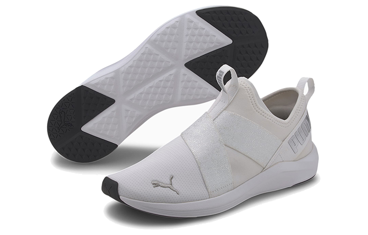 Purchase (W) Scarpe da running Puma Prowl Slip-on Metallic Khaki Grigio Basse ''Bianco Khaki''. 194116-01