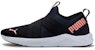 (W) Puma Prowl Slip On 'Hitam Merah Jambu' 193838-60