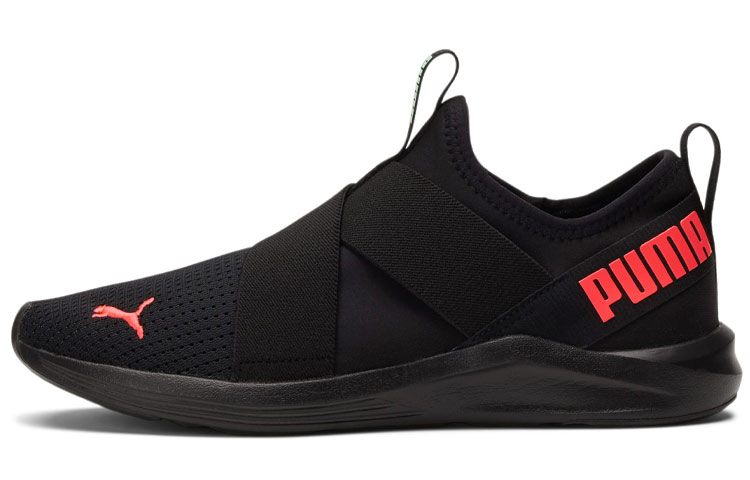 (Women) Puma Prowl Slip On 'Black Red' 193078-16