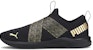 (W) Puma Prowl Slip-on Metallic Kasut Lari Rendah Hitam 194116-02