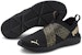 (W) Puma Prowl Slip-on Metallic Kasut Lari Rendah Hitam 194116-02