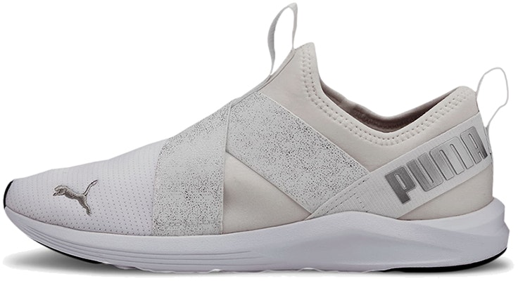 (Women) Puma Prowl Slip-on Metallic Low-top Running Shoes Khaki Grey 'White Khaki Gray' 194116-01 Buy (Women) Puma Prowl Slip-on Metallic Low-top Running Shoes Khaki Grey 'White Khaki Gray' 194116-01