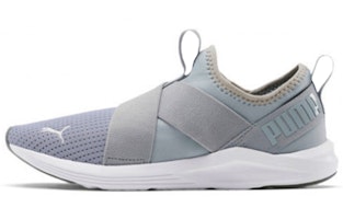 (Women) Puma Prowl Slip On Gray 'White' 193078-12 (Women) Puma Prowl Slip On Gray 'White' 193078-12