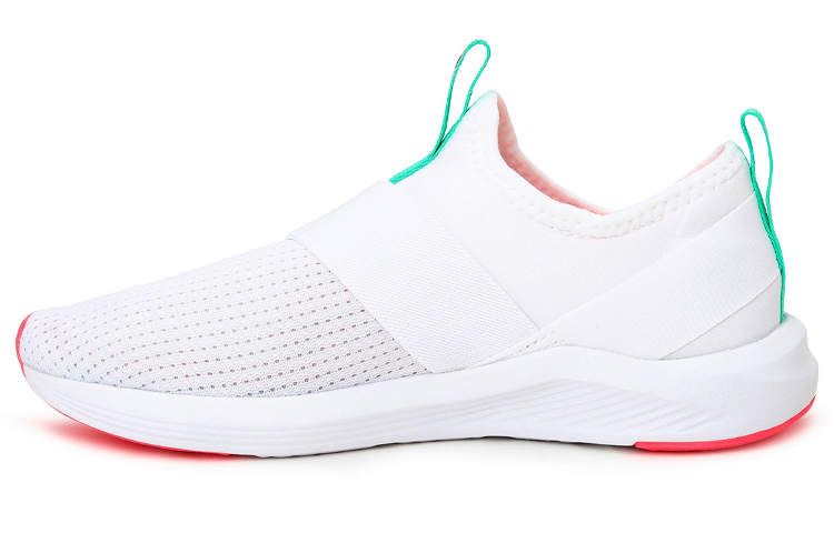 (Women) Puma Prowl Slip On Low-Top Sneakers Grey/Red 193078-04