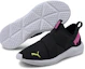 Shop (W) Puma Prowl Slip On Low Top Laufschuhe Schwarz/Weiß/Rosa 193078-13