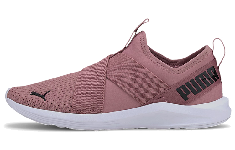 (Women) Puma Prowl Slip On Low Top Running Shoes Pink/White 193078-08