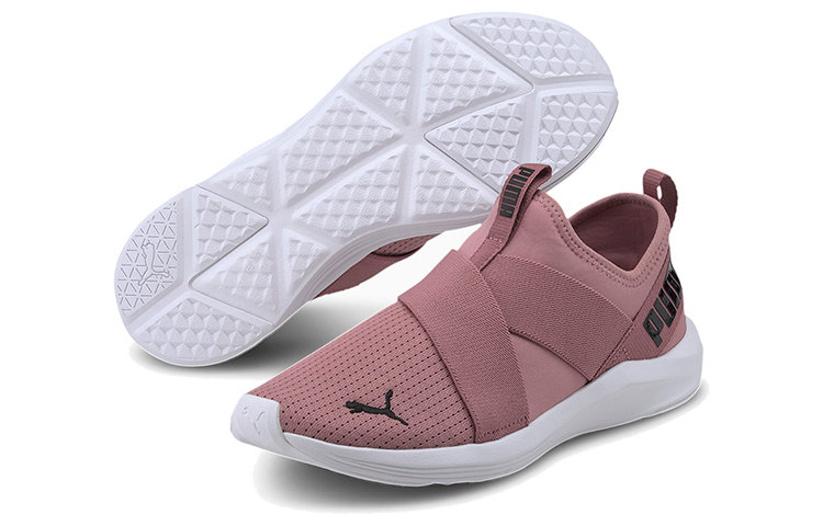 Purchase (W) Sepatu Lari Puma Prowl Slip On Low Top Merah Muda/Putih 193078-08