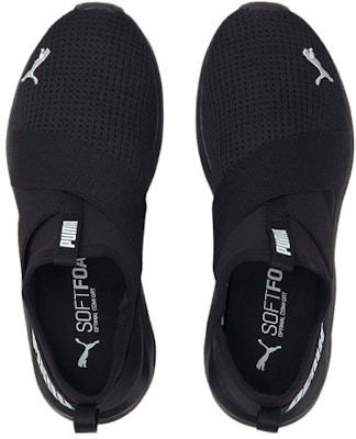 (Women) Puma Prowl Slip On Low-Top Sneakers Black 193078-14 Shop (Women) Puma Prowl Slip On Low-Top Sneakers Black 193078-14