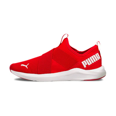(W) Puma Prowl Slip On Red/ 'White'