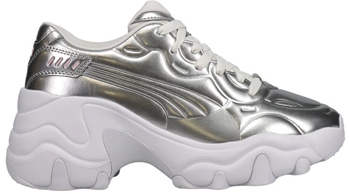 (Women) Puma Pulsar 'Silver Dad Shoe' 380497-01 Order (Women) Puma Pulsar 'Silver Dad Shoe' 380497-01