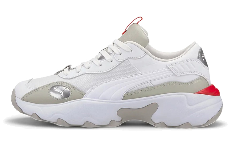 (Women) Puma Pulsar Glow 'White Gray Red' 373044-02
