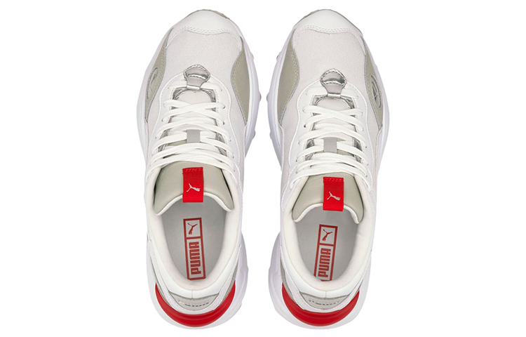 Lookbook (W) 푸마 펄서 글로우 '화이트 그레이 레드' (Puma Pulsar Glow '화이트 그레이 레드') 373044-02