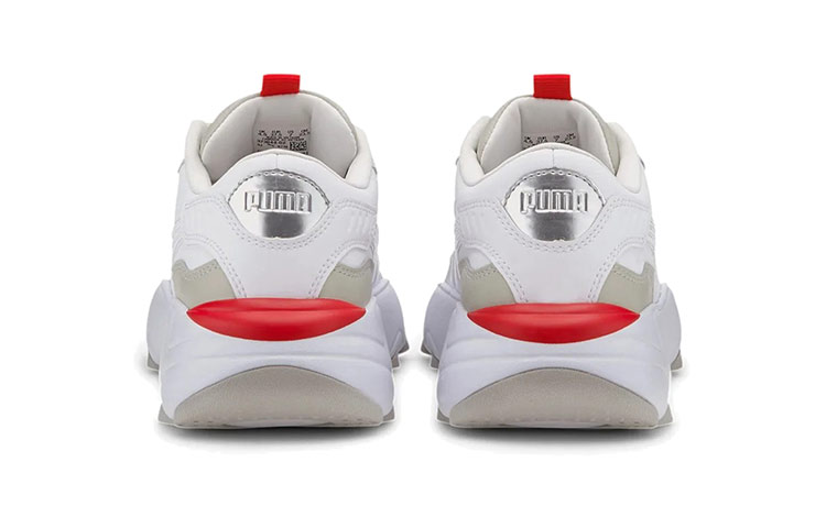 Shop (W) 푸마 펄서 글로우 '화이트 그레이 레드' (Puma Pulsar Glow '화이트 그레이 레드') 373044-02