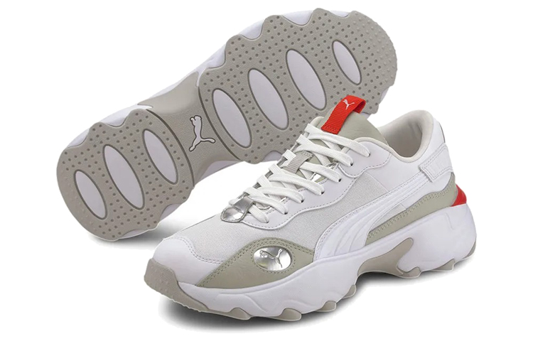 Purchase (W) 푸마 펄서 글로우 '화이트 그레이 레드' (Puma Pulsar Glow '화이트 그레이 레드') 373044-02