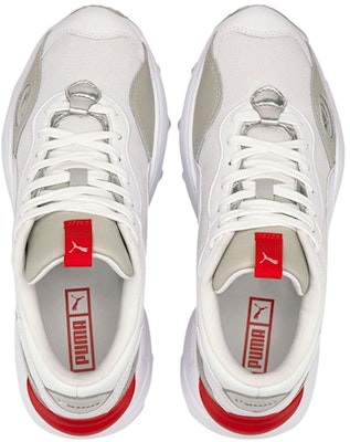 (Women) Puma Pulsar Glow 'White Gray Red' 373044-02 Lookbook (Women) Puma Pulsar Glow 'White Gray Red' 373044-02