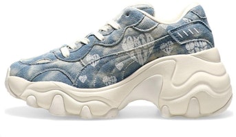 (Women) Puma Pulsar Wedge 'Atmos Pink Blue White' 394410-01 (Women) Puma Pulsar Wedge 'Atmos Pink Blue White' 394410-01