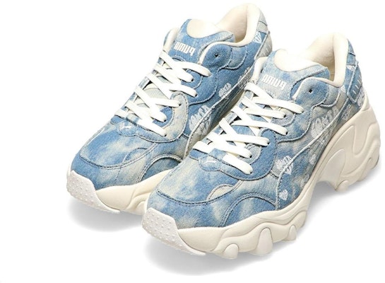 (Women) Puma Pulsar Wedge 'Atmos Pink Blue White' 394410-01 Order (Women) Puma Pulsar Wedge 'Atmos Pink Blue White' 394410-01