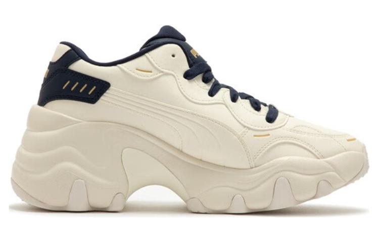Lookbook PUMA Pulsar Wedge 舒適 耐磨輕便 低筒 潮流鞋 女款 黑白色