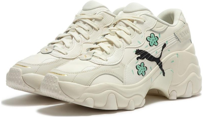 (Women) Puma Pulsar Wedge 'Cat Logo - Whisper White Aruba Blue' 392710-01 Lookbook (Women) Puma Pulsar Wedge 'Cat Logo - Whisper White Aruba Blue' 392710-01