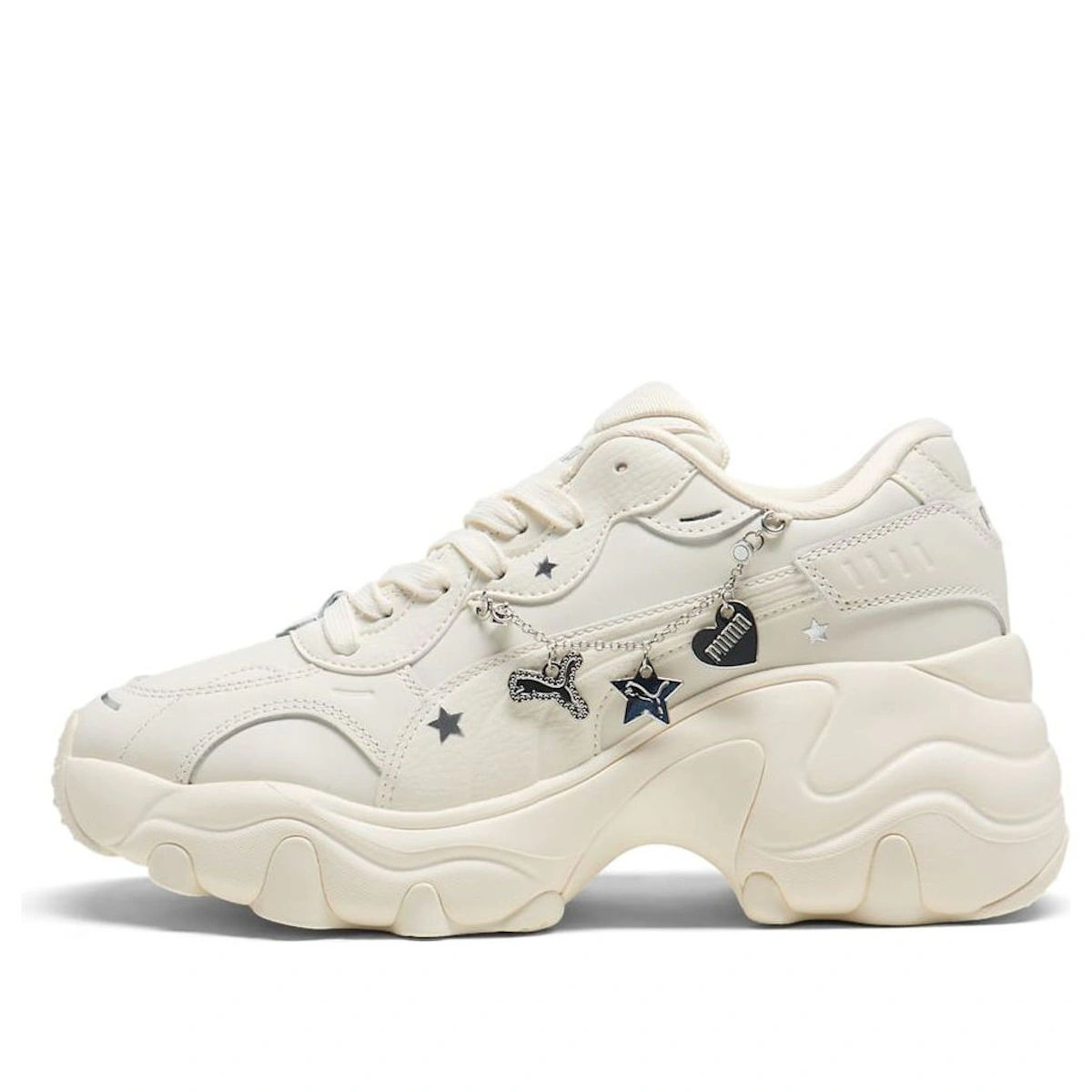 (Women) Puma Pulsar Wedge 'Chain - Frosted Ivory Silver'