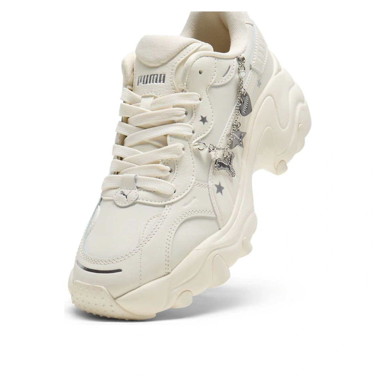 (Women) Puma Pulsar Wedge 'Chain - Frosted Ivory Silver'