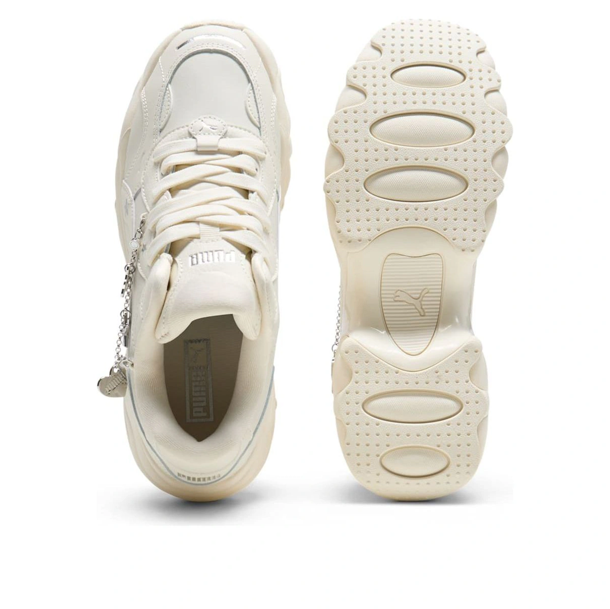 (Women) Puma Pulsar Wedge 'Chain - Frosted Ivory Silver'