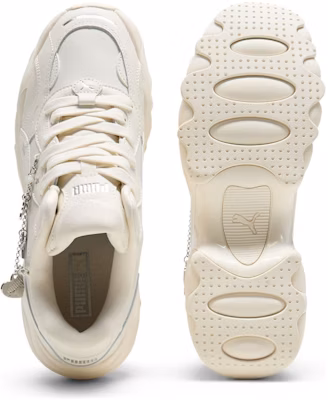 (W) Puma Pulsar Wedge 'Cadena - Marfil Helado Plata' 400491-01 Shop (W) Puma Pulsar Wedge 'Cadena - Marfil Helado Plata' 400491-01