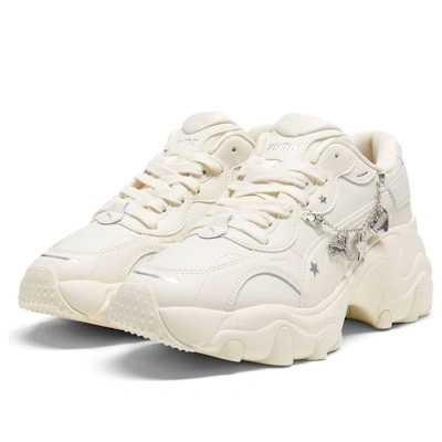 (Women) Puma Pulsar Wedge 'Chain - Frosted Ivory Silver'