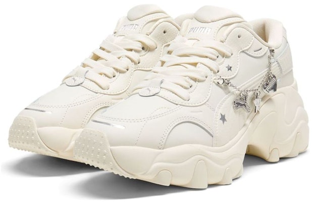 (W) Puma Pulsar Wedge 'Cadena - Marfil Helado Plata' 400491-01 Purchase (W) Puma Pulsar Wedge 'Cadena - Marfil Helado Plata' 400491-01
