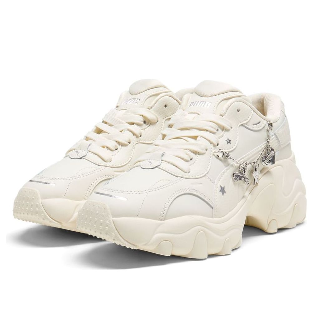Details for (Women) Puma Pulsar Wedge 'Chain - Frosted Ivory Silver' 400491-01