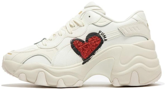 (女士)Puma Pulsar 楔型鞋「CN Heart - 霜象牙白」398674-01 Buy (女士)Puma Pulsar 楔型鞋「CN Heart - 霜象牙白」398674-01