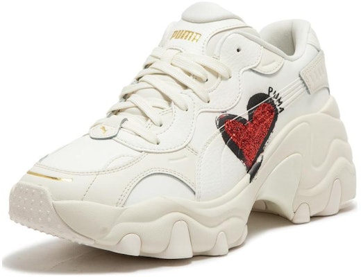 (Women) Puma Pulsar Wedge 'CN Heart - Frosted Ivory' 398674-01 Lookbook (Women) Puma Pulsar Wedge 'CN Heart - Frosted Ivory' 398674-01