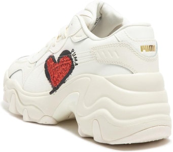 (女士)Puma Pulsar 楔型鞋「CN Heart - 霜象牙白」398674-01 Purchase (女士)Puma Pulsar 楔型鞋「CN Heart - 霜象牙白」398674-01