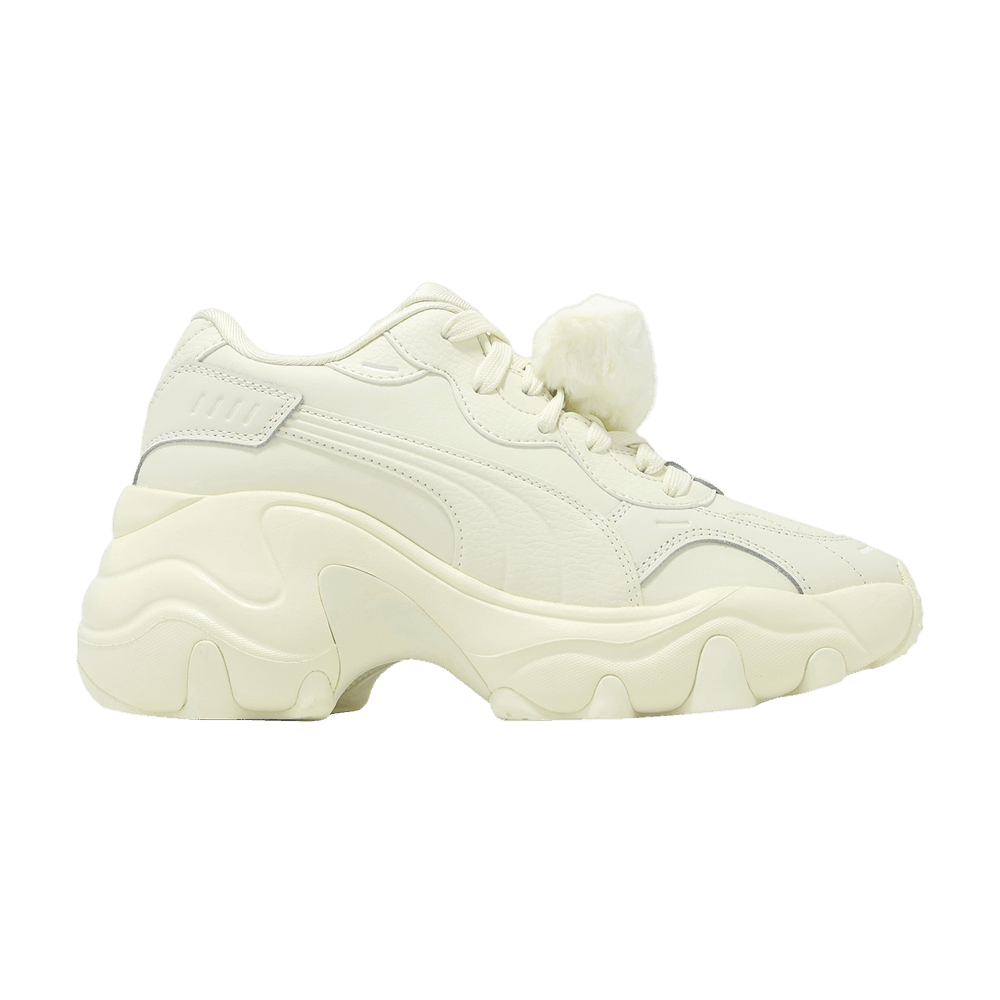 (Women) Puma Pulsar Wedge 'Furry - Warm White' 400977-01