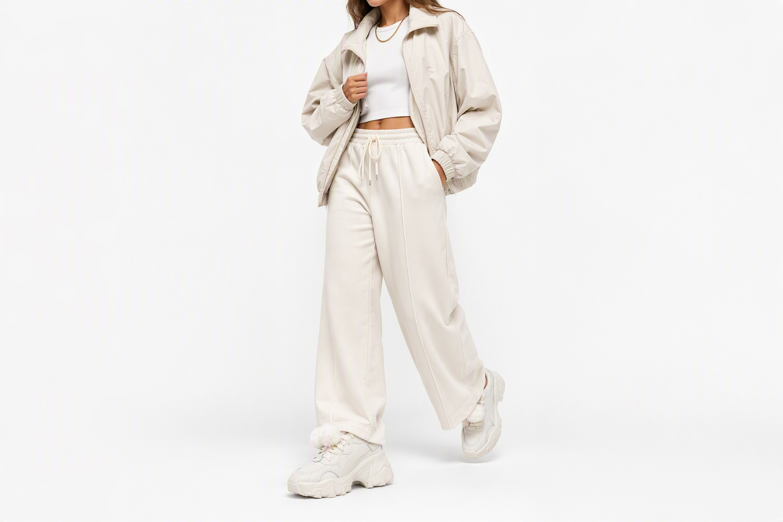 Order (W) Puma Pulsar Wedge ''Furry - Blanc Chaud'' 400977-01