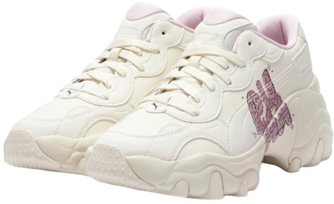 (Women) Puma Pulsar Wedge Logo Play 'White Pink' 395450-01 Lookbook (Women) Puma Pulsar Wedge Logo Play 'White Pink' 395450-01