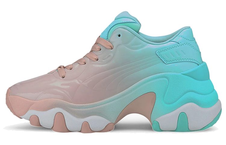 (Women) Puma Pulsar Wedge 'Luminous Peachskin Blue'  373043-01