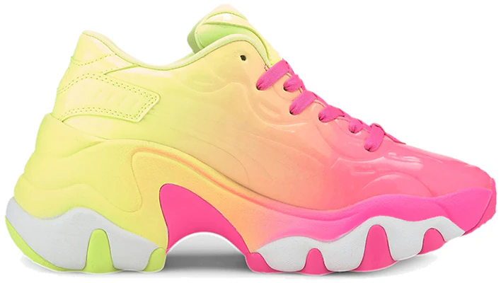 PUMA Pulsar Wedge 低筒 跑步鞋 女款 紅黃漸變 Order PUMA Pulsar Wedge 低筒 跑步鞋 女款 紅黃漸變