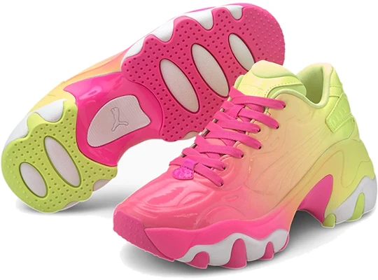 PUMA Pulsar Wedge 低筒 跑步鞋 女款 紅黃漸變 Lookbook PUMA Pulsar Wedge 低筒 跑步鞋 女款 紅黃漸變
