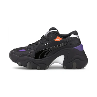 (W) Puma Pulsar Wedge 'Tech Glam - Black'