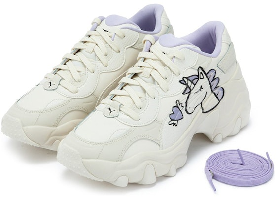 (W) Puma Pulsar Wedge 'Putih Ungu' 386654-01 Lookbook (W) Puma Pulsar Wedge 'Putih Ungu' 386654-01