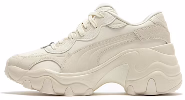 (Women) Puma Pulsar Wedge 'White Ivory' 392711-01 (Women) Puma Pulsar Wedge 'White Ivory' 392711-01